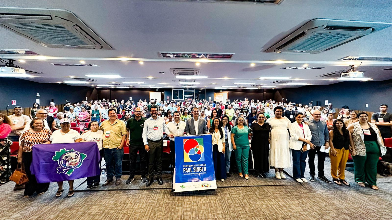 Sistema OCB participa de seminário e reforça parceria para fortalecimento da economia popular, solidária e cooperativista no Acre