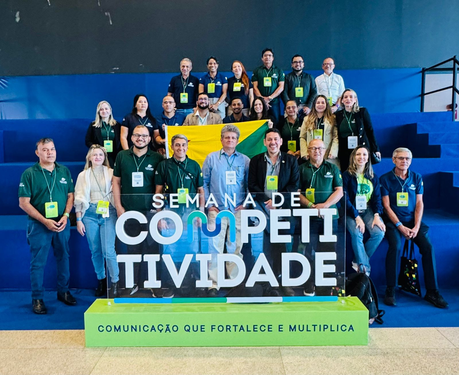 Delegação acreana participa da Semana da Competitividade em Brasília, com foco em inovação na comunicação cooperativista