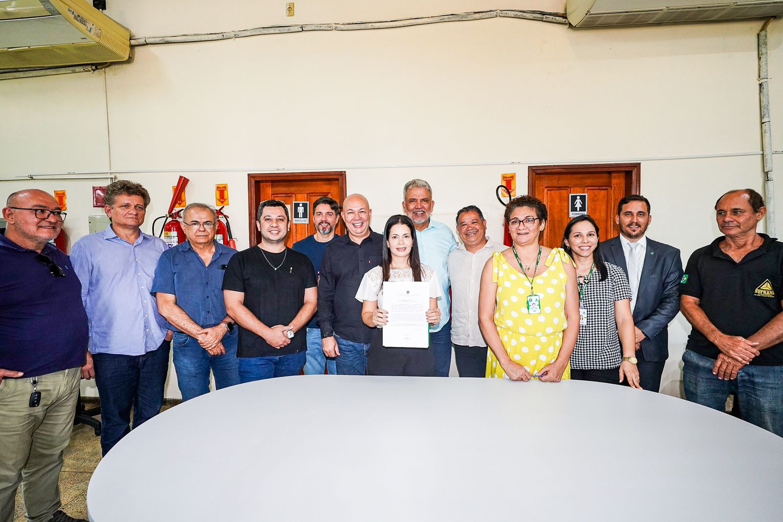 Presidente do Sistema OCB prestigia posse da nova coordenadora da Suframa